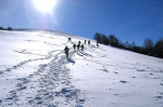 <p>Ciaspolata - Valnerina - Parco Nazionale Monti Sibillini - Umbria</p>