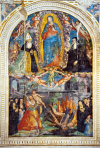 Madonna del Soccorso - Virgilio Nucci da Gubbio, 1609 - Chiesa di Sant`Agostino - Cascia