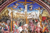 La Crocifissione - Nicola da Siena 1461 -  Chiesa di Sant`Antonio Abate - Cascia