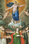 Immacolata Concezione - A. Carocci da Preci 1658 -  Chiesa di Sant`Antonio Abate - Cascia