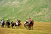 Horseback riding - plateau of Castelluccio - Norcia