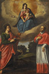  Madonna del Rosario con SS. Caterina e Domenico